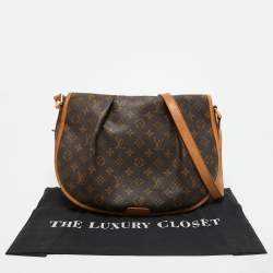Pre Owned Louis Vuitton Monogram Canvas Menilmontant MM Bag