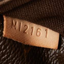 Pre Owned Louis Vuitton Monogram Canvas Menilmontant MM Bag