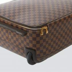 Pre Owned Louis Vuitton Damier Ebene Canvas Pegase Light 55 Luggage