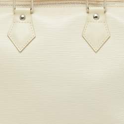 Pre Owned Louis Vuitton Ivorie Epi Leather Speedy 25 Bag