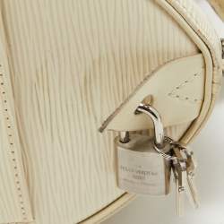 Pre Owned Louis Vuitton Ivorie Epi Leather Speedy 25 Bag