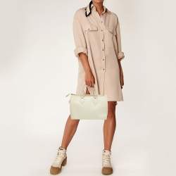 Pre Owned Louis Vuitton Ivorie Epi Leather Speedy 25 Bag