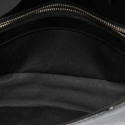 Pre Owned Louis Vuitton Black Electric Epi Leather Sobe Clutch
