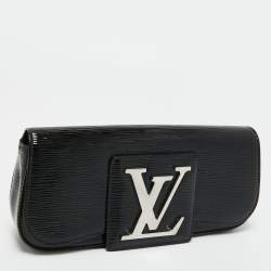 Pre Owned Louis Vuitton Black Electric Epi Leather Sobe Clutch