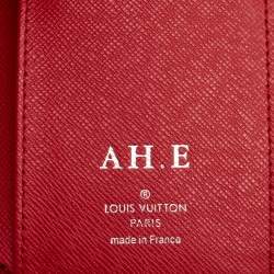 Louis Vuitton Coquelicot Epi Leather Twist Compact Wallet 