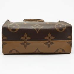 Pre Owned Louis Vuitton Monogram Reverse Giant Canvas OnTheGo GM Bag