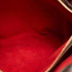 Pre Owned حقيبة لوي فيتون سيستينا كانفاس دامييه أيبين GM