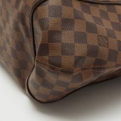 Pre Owned حقيبة لوي فيتون سيستينا كانفاس دامييه أيبين GM