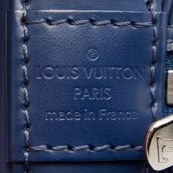 Pre Owned Louis Vuitton Indigo Epi Leather Alma PM Bag