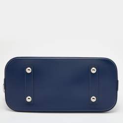 Pre Owned Louis Vuitton Indigo Epi Leather Alma PM Bag