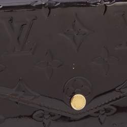 Louis Vuitton Amarante Monogram Vernis Jeanne Wallet