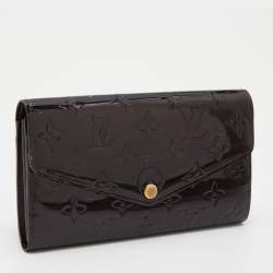 Louis Vuitton Amarante Monogram Vernis Jeanne Wallet