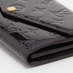 Louis Vuitton Amarante Monogram Vernis Jeanne Wallet