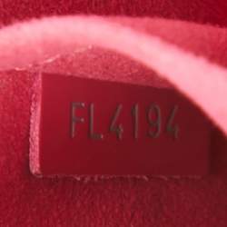 Pre Owned Louis Vuitton Fuchsia Epi Leather Alma BB Bag