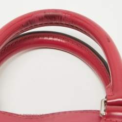 Pre Owned Louis Vuitton Fuchsia Epi Leather Alma BB Bag