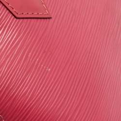 Pre Owned Louis Vuitton Fuchsia Epi Leather Alma BB Bag