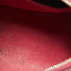 Pre Owned Louis Vuitton Fuchsia Epi Leather Alma BB Bag