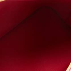 Pre Owned Louis Vuitton Pomme D’amour Monogram Vernis Alma MM Bag