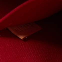 Pre Owned Louis Vuitton Pomme D’amour Monogram Vernis Alma MM Bag