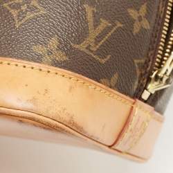 Pre Owned Louis Vuitton Monogram Canvas Alma PM Bag