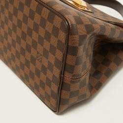 Pre Owned Louis Vuitton Damier Ebene Canvas Bergamo MM Bag