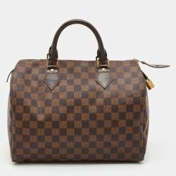 Buy Pre-owned & Brand new Luxury Louis Vuitton Speedy 30 Damier Ebene  Canvas Handbag Online
