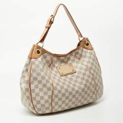 Pre Owned Louis Vuitton Damier Azur Canvas Galliera PM Bag