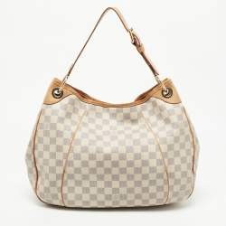 Pre Owned Louis Vuitton Damier Azur Canvas Galliera PM Bag