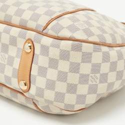 Pre Owned Louis Vuitton Damier Azur Canvas Galliera PM Bag