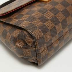 Pre Owned Louis Vuitton Damier Ebene Canvas Croisette Bag