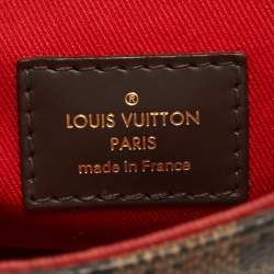 Pre Owned Louis Vuitton Damier Ebene Canvas Croisette Bag