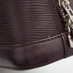 Pre Owned Louis Vuitton Quetsche Epi Leather Alma BB Bag