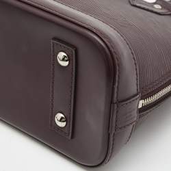 Pre Owned Louis Vuitton Quetsche Epi Leather Alma BB Bag