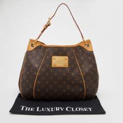 Pre Owned Louis Vuitton Monogram Canvas and Leather Galliera PM Bag