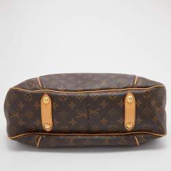 Pre Owned Louis Vuitton Monogram Canvas and Leather Galliera PM Bag