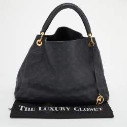Pre Owned Louis Vuitton Bleu Infini Monogram Empreinte Leather Artsy MM Bag