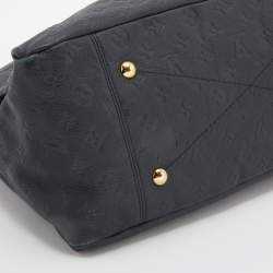 Pre Owned Louis Vuitton Bleu Infini Monogram Empreinte Leather Artsy MM Bag