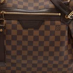 Pre Owned Louis Vuitton Damier Ebene Canvas Evora MM Bag