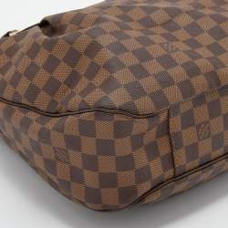 Pre Owned Louis Vuitton Damier Ebene Canvas Evora MM Bag