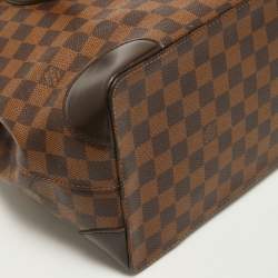 Pre Owned Louis Vuitton Damier Ebene Canvas Hampstead GM Bag