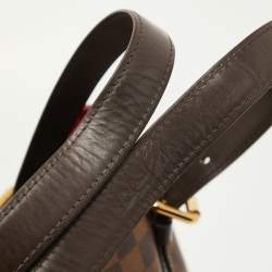 Pre Owned Louis Vuitton Damier Ebene Canvas Hampstead GM Bag