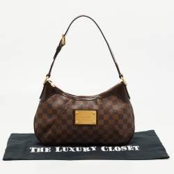 Pre Owned Louis Vuitton Damier Ebene Canvas Thames PM Bag