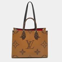 Pre Owned Louis Vuitton Reverse Monogram Canvas Giant Onthego MM Bag