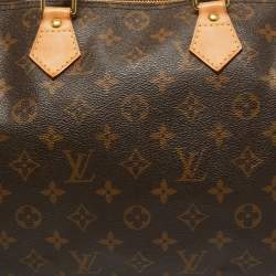 Pre Owned حقيبة لوي فيتون سبيدي كانفاس مونوغرامي 30 