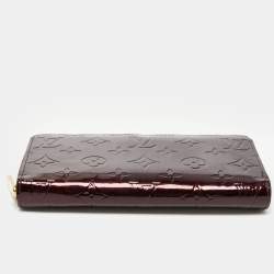 Louis Vuitton Amarante Monogram Vernis Zippy Wallet