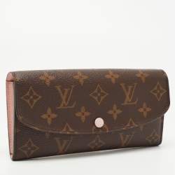 Louis Vuitton Rose Ballerine Monogram Canvas Emilie Wallet