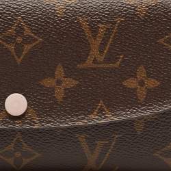 Louis Vuitton Rose Ballerine Monogram Canvas Emilie Wallet