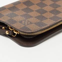 Louis Vuitton Damier Ebene Canvas Insolite Wallet