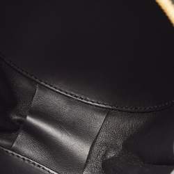 Pre Owned Louis Vuitton Black Monogram Canvas and Leather LV Egg Bag