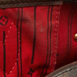 Louis Vuitton Damier Ebene Canvas Neverfull MM Bag